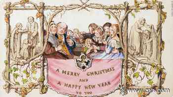 The world's first commercial Christmas card is on sale for $25,000