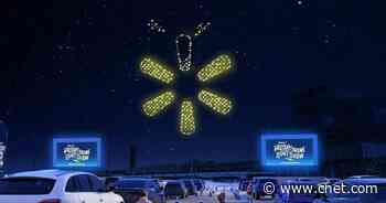 Walmart recruits 1,000 Intel drones for pandemic-friendly holiday light show     - CNET
