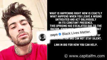 Zayn Malik ‘Deeply Saddened’ By George Floyd Killing As He Shares Statement Supporting Black Lives Matter - Capital