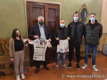 Il Volley Sassuolo questa mattina in Municipio - Modena 2000