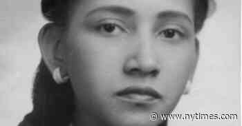 Naomi Long Madgett, Champion of Black Poets, Is Dead at 97