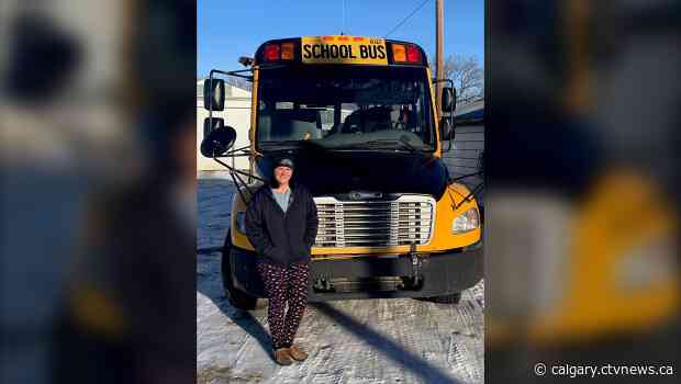 Community supporting dedicated southern Alberta bus driver who drove kids to school hours after house burns