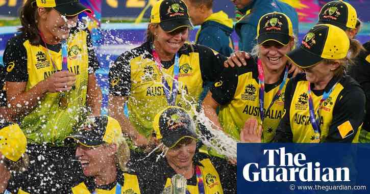 Australia's women's T20 World Cup-winning cricket team win The Don Award