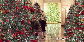 Melania Trump unveils the 2020 White House Christmas decorations