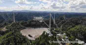 Watch unreal drone footage of Arecibo Observatory's catastrophic collapse     - CNET