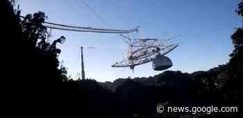 Drone Captures the Terrifyingly Violent Collapse of the Arecibo Observatory - PetaPixel