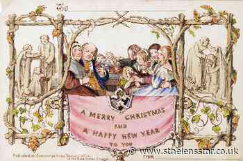 'Scandalous' first Christmas card up for sale - St Helens Star