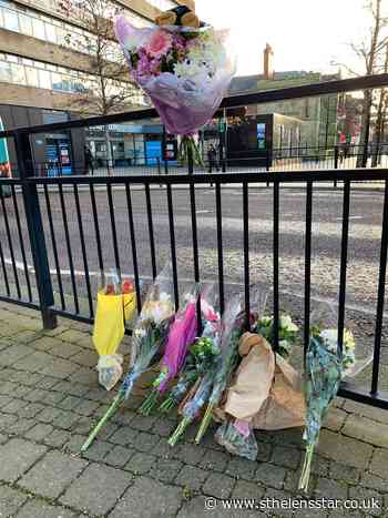 Floral tributes left at crash site in memory of Audrey - St Helens Star