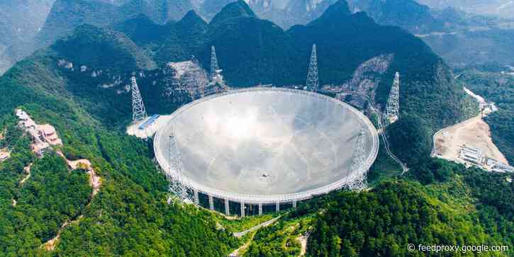 China now holds the world's last giant, single-dish telescope after the Arecibo Observatory radio telescope collapsed