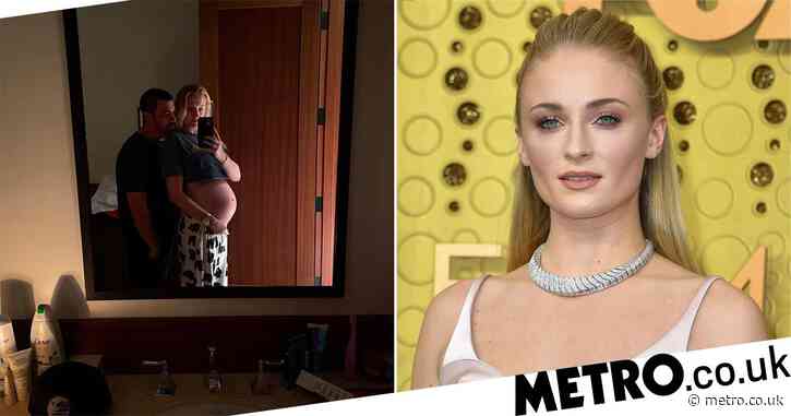 Sophie Turner shows off huge baby bump in unseen pregnancy picture with Joe Jonas