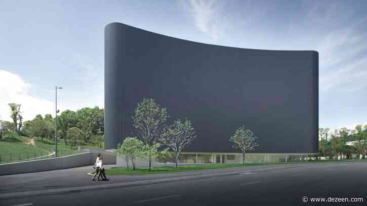 Álvaro Siza cloaks Chinese art museum with black corrugated metal