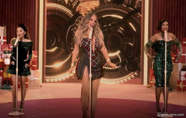 Listen to Mariah Carey, Jennifer Hudson and Ariana Grande collaborate on new version of ‘Oh Santa!’