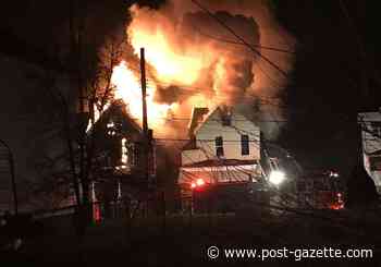 No injuries reported in four-alarm fire in Hazelwood