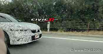 2022 Honda Civic hatchback shapes up in spy photos     - Roadshow
