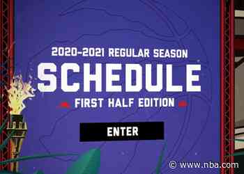 Raptors Announce 2020-21 First Half Schedule - Raptors.com