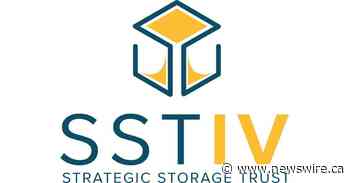 Strategic Storage Trust IV Opens Second Newly Constructed Facility in Greater Toronto Area - Canada NewsWire