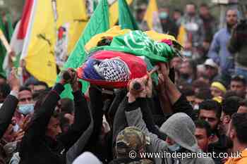 Clashes erupt in occupied West Bank as mourners gather for Palestinian child shot by Israeli forces