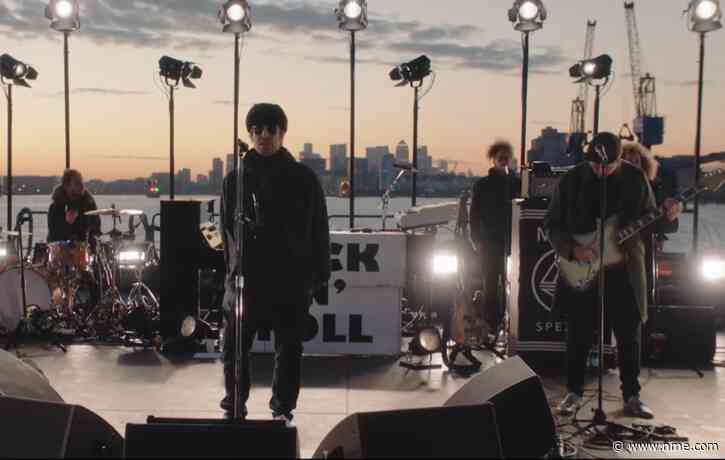 Watch Liam Gallagher perform new single ‘All You’re Dreaming Of’ on the Thames