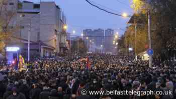 Thousands demand Armenian PM’s resignation at rally