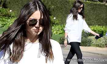 Ana de Armas goes for a walk in Los Angeles after moving in with boyfriend Ben Affleck