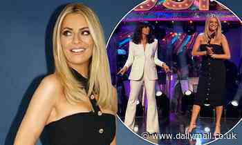Strictly's Tess Daly and Claudia Winkleman look stunning in black and white