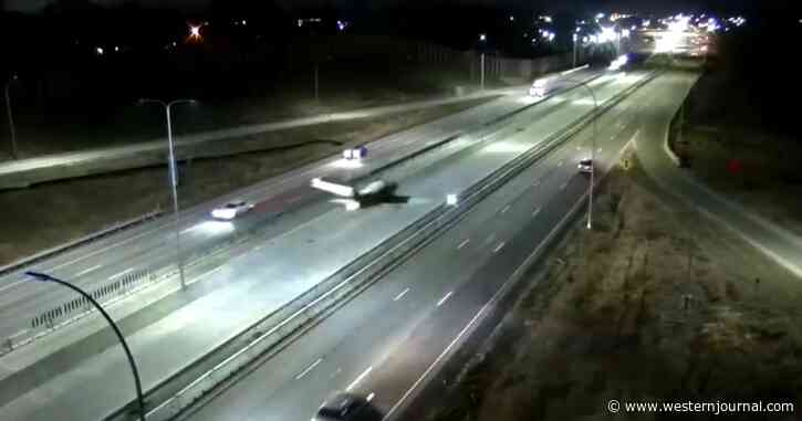 Watch: Plane Makes Daring Landing on Minnesota Highway, Collides with Vehicle