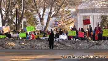 Saskatoon 'freedom rally' targets COVID-19 response