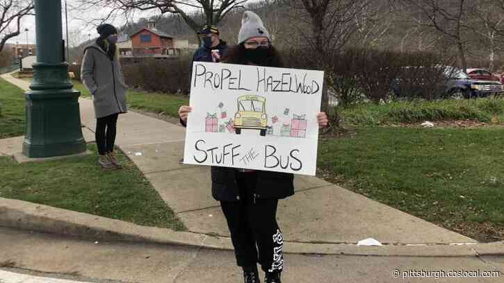 Propel Hazelwood Teachers Hold Stuff The Bus Event