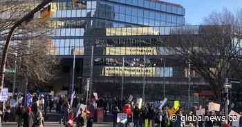 Calgary and Edmonton rallies protest government COVID-19 restrictions