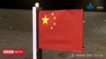 China becomes second nation to plant flag on the Moon