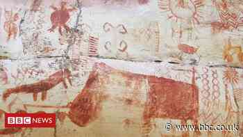 Amazon rainforest rock art 'depicts giant Ice Age creatures'