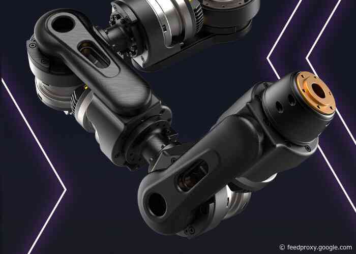 AMBER B1 desktop, modular, wireless 7-axis robotic arm