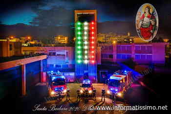 Putignano – Un tricolore per celebrare S.Barbara, protettrice dei Vigili del Fuoco - Putignano Informatissimo