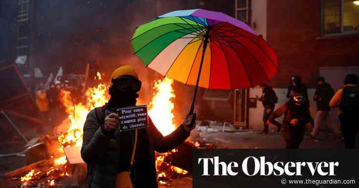 Thousands march over police violence and security bill in Paris