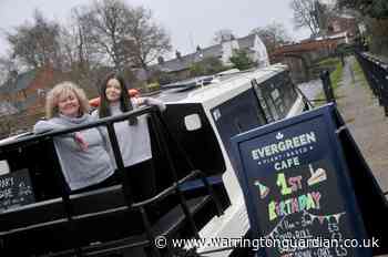 Floating vegan cafe Evergreen returns to Lymm - Warrington Guardian