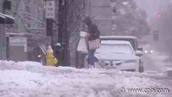 First nor'easter of the season leaves treacherous conditions in its wake
