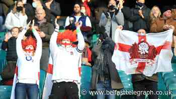 England fans return as Twickenham welcomes supporters for final against France