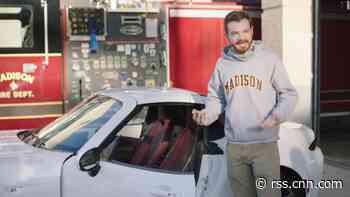 Shop teacher who turned his home into a PPE factory is honored with a new car