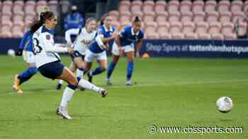 USWNT star Alex Morgan scores first goal for Tottenham in FA Women's Super League