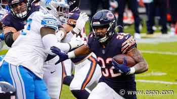 Bears' David Montgomery shakes and bakes for a touchdown