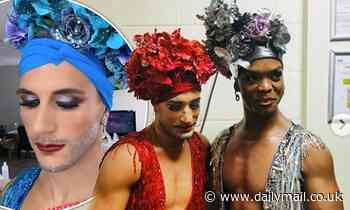 Strictly's Johannes Radebe shares behind-the-scenes snaps from first pro drag dance