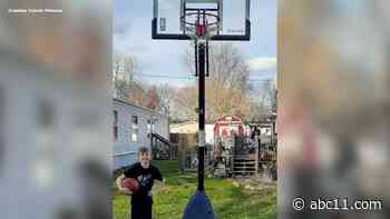 Special friendship: FedEx driver surprises boy with new basketball, hoop