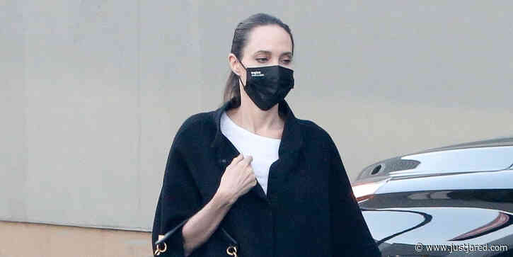 Angelina Jolie Goes Shopping With Son Knox in LA