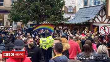 Nottingham's Christmas market closes for the rest of the year