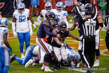 Stafford Throws 3 TDs, Lions Rally to Beat Bears 34-30