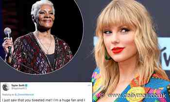Taylor Swift responds to Dionne Warwick after she told her to keep her 'head high' on Twitter