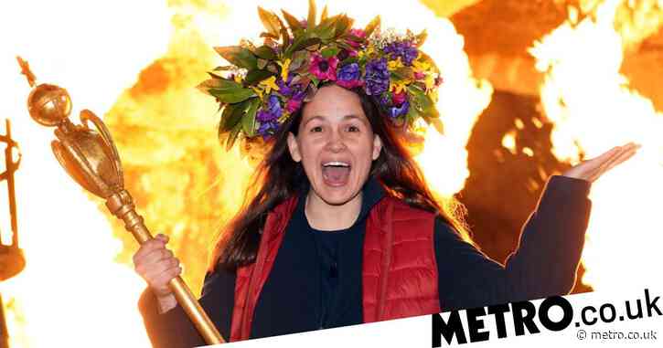 I’m A Celebrity 2020: Giovanna Fletcher’s husband Tom turns her crown into Christmas wreath