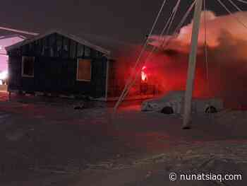 House fire in Cambridge Bay - Nunatsiaq News