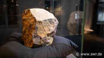 Blaubeuren: Deutschlands größter Steinmeteorit im Museum - SWR