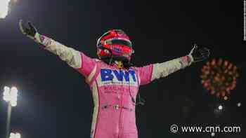 Perez claims first Formula One win at Sakhir Grand Prix as tire mix-up denies George Russell